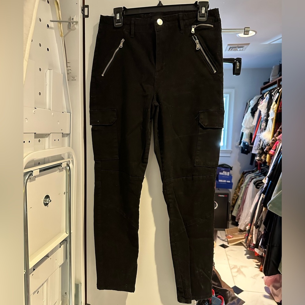 Blank NYC Black Reade Crop Pants